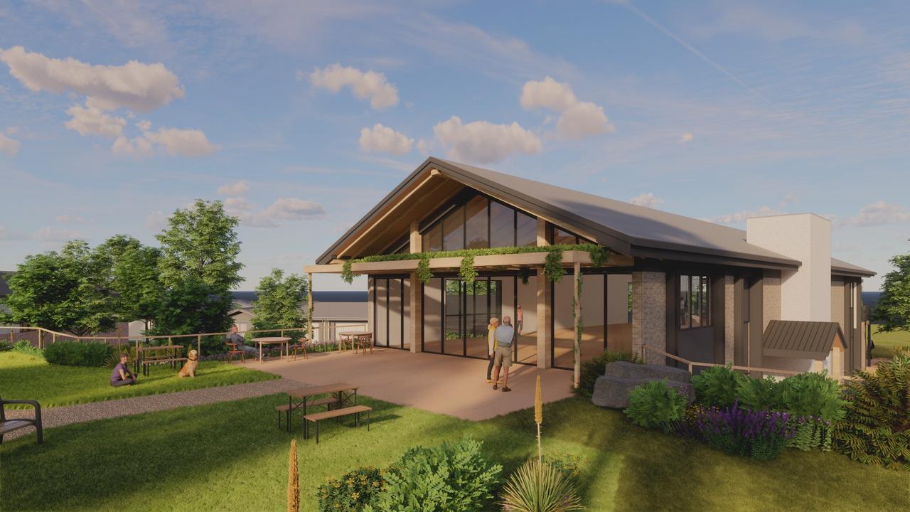 The clubhouse design included in the plans for Levande's proposed $70m Highton retirement village. Picture: Levande