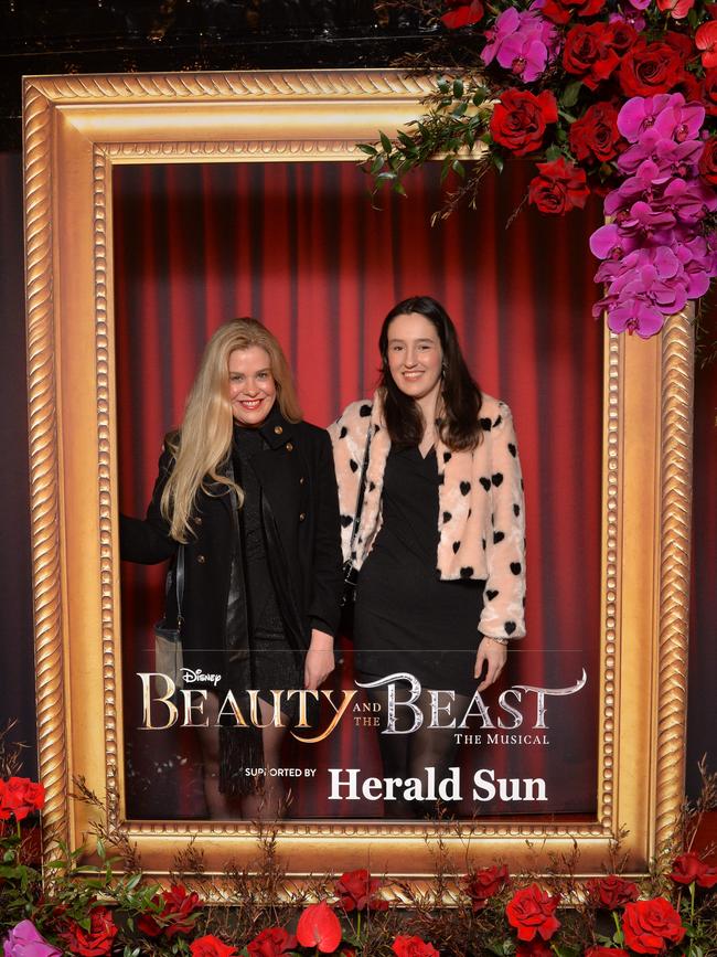 Opening night: Beauty and The Beast at Her Majestys Theatre, Melbourne. Picture: Josie Hayden