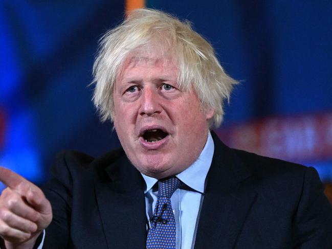 Former British prime minister Boris Johnson. Picture: AFP