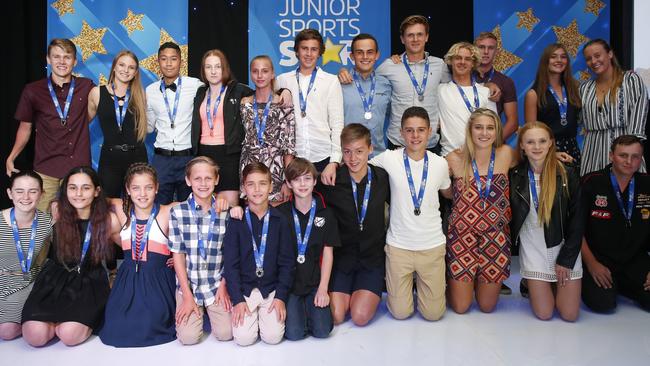 The NewsLocal Junior Sport Star Awards winners.