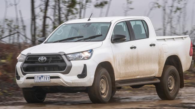 The Toyota HiLux was the top selling car in June. Picture: Thomas Wielecki.