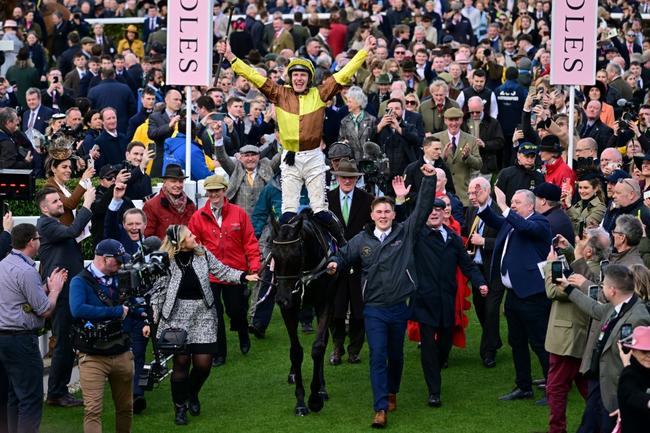 The atmosphere at the Cheltenham Festival is like that of the Colosseum trainer Jamie Snowden told  AFP