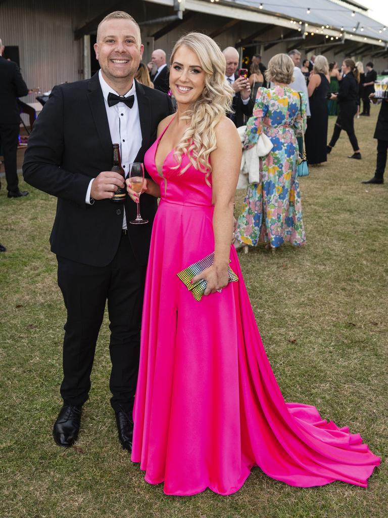 Tim and Eleisha Hammel at LifeFlight Toowoomba Gala at The Goods Shed, Saturday, May 6, 2023. Picture: Kevin Farmer