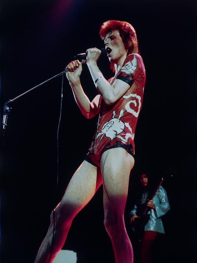 Bowie took inspiration from the pioneering British rocker Vince Taylor.