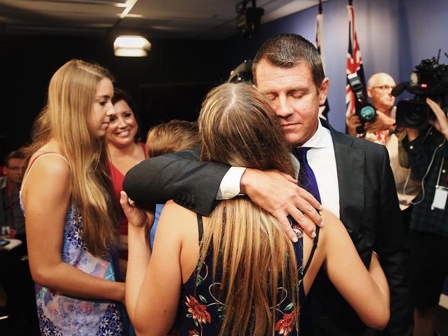 Former NSW premier Mike Baird resigns from the job Picture: Dylan Robinson