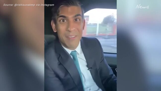 UK Prime Minister Rishi Sunak fined for not wearing a seatbelt