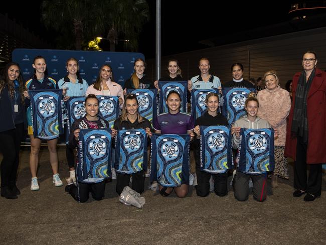 The Giants Indigenous All Stars side will take the court before the NSW Swifts and Giants' clash on Sunday at Ken Rosewall Arena. The side will be coached by Kamilaroi woman Ali Tucker-Munro.