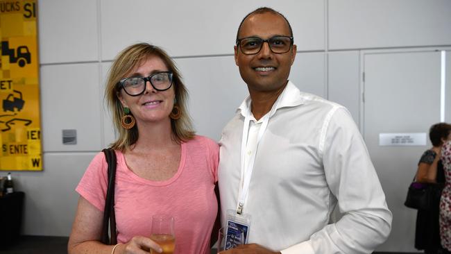 Kirsty Howey and Mark De Sousza at the 2024 NT Australian of the Year Awards at the Darwin Convention Centre on Monday, November 6.