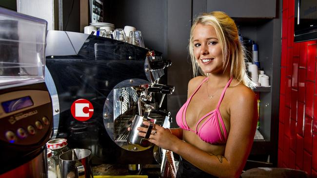 Hottest bikini barista