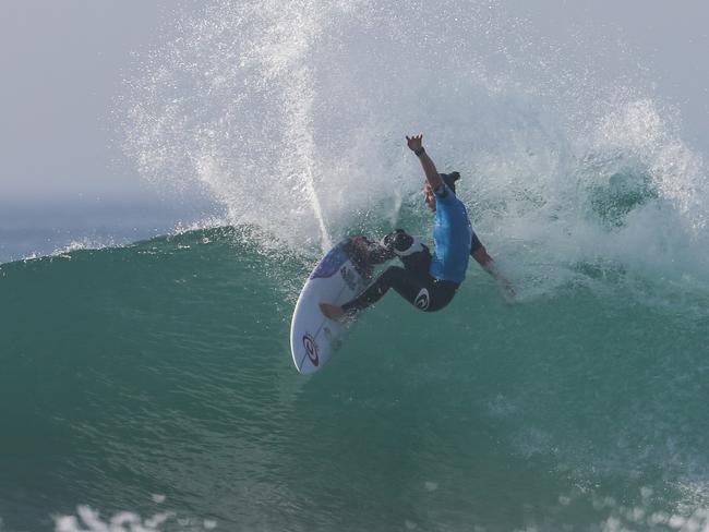 Tyler Wright made it to the semi-finals of the Roxy Pro.