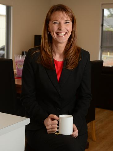 Property investor Prue Muirhead in her new North Brighton home for moneysaverHQ.. Pic: Tricia Watkinson