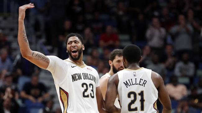 New Orleans Pelicans forward Anthony Davis.