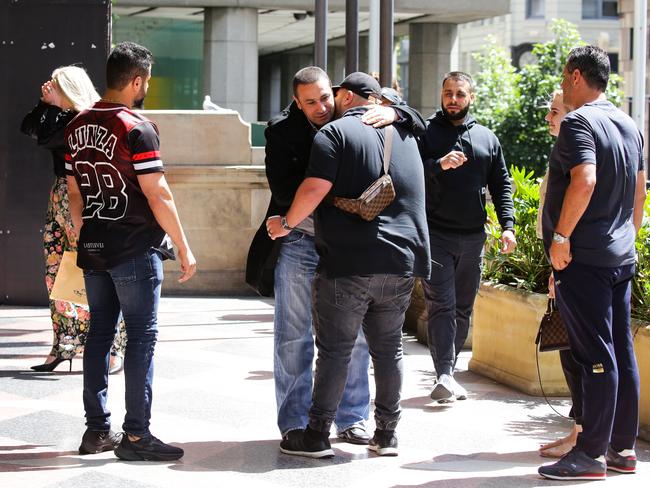 Haddad with supporters. Picture: NCA NewsWire / Gaye Gerard