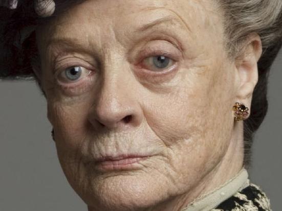 Cast member of TV program ''Downton Abbey'' actor Maggie Smith as Violet, Dowager Countess Of Grantham.