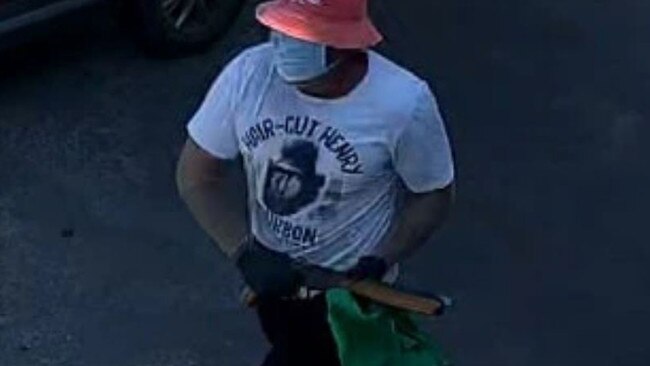 CCTV released in relation to the alleged Murwillumbah service station armed hold up. Picture: NSW Police