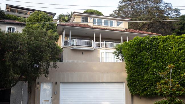 The house where the alleged stabbing took place in Bellevue Hill. Picture: Julian Andrews