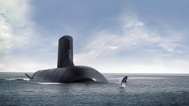 Controversy continues to surround Australia’s next-generation submarine project. Picture: Naval Group