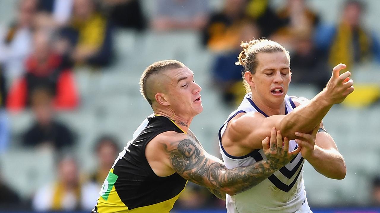 Nat Fyfe and Dustin Martin are both keen for the bushfire relief clash.