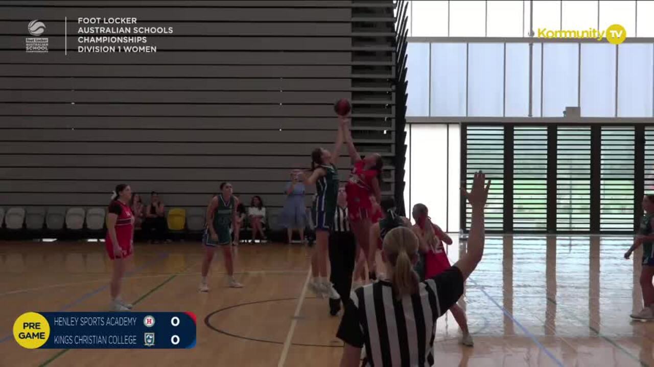 Replay: Henley Sports Academy v Kings Christan College (U20 Women Div 1 QF) - 2024 Basketball Australia Schools Championships Day 4