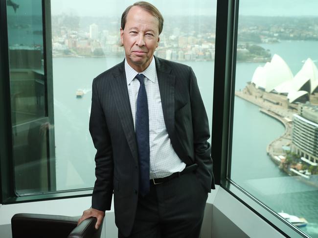 18/9/19: Tony James executive vice chairman Blackstone at their Sydney office. John Feder/The Australian.