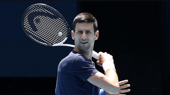 Novak Djokovic could still have his visa challenged by the government. Picture: Getty Images.