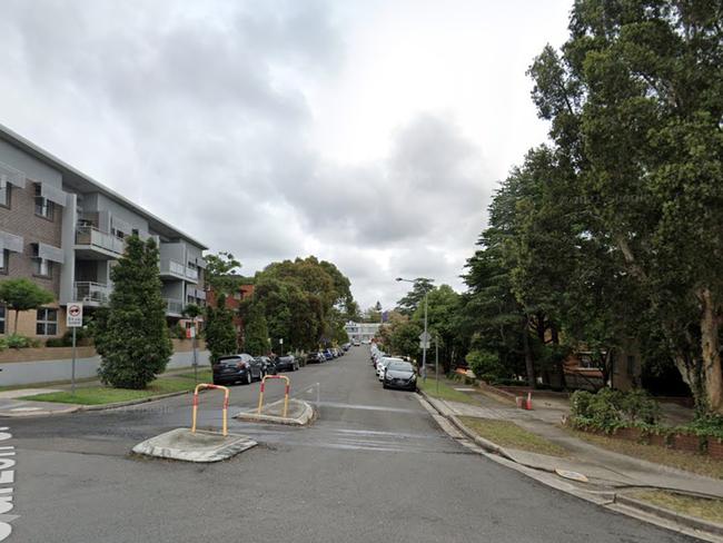 Curzon Street, Ryde, Sydney. Picture: Google Maps