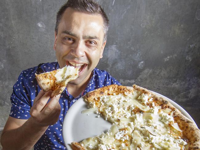 Enjoy a slice of the best pizza in the world — 400 Gradi on Lygon St, Brunswick East. Picture: Sarah Matray