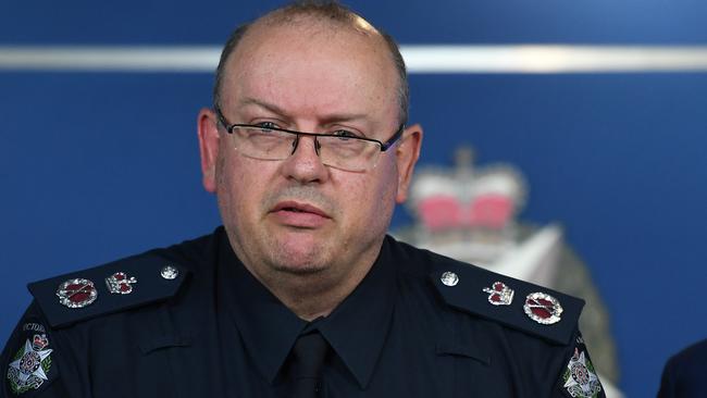 Victoria Police Chief Commissioner Graham Ashton is facing some tough questions. Picture: AAP