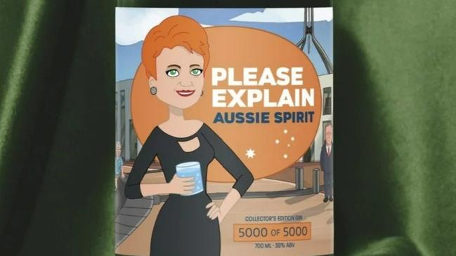 Please Explain Aussie Spirit marks the election and revenue raised will go into One Nation's campaign.