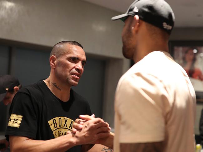 Ferguson has been staying at the home of his cousin Anthony Mundine. Picture: Brett Costello