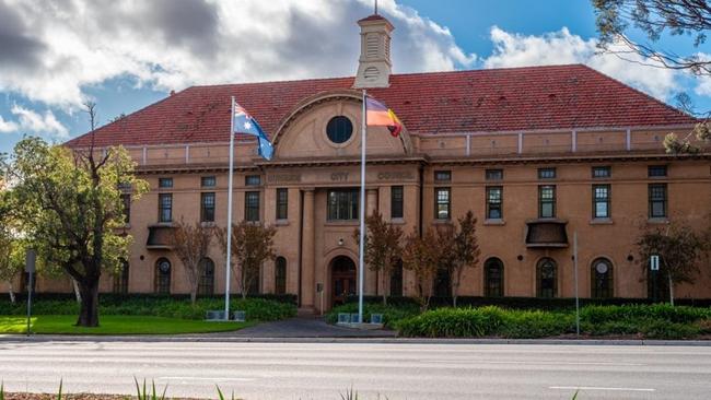 Exterior shot of Burnside Council building in Adelaide. Supplied