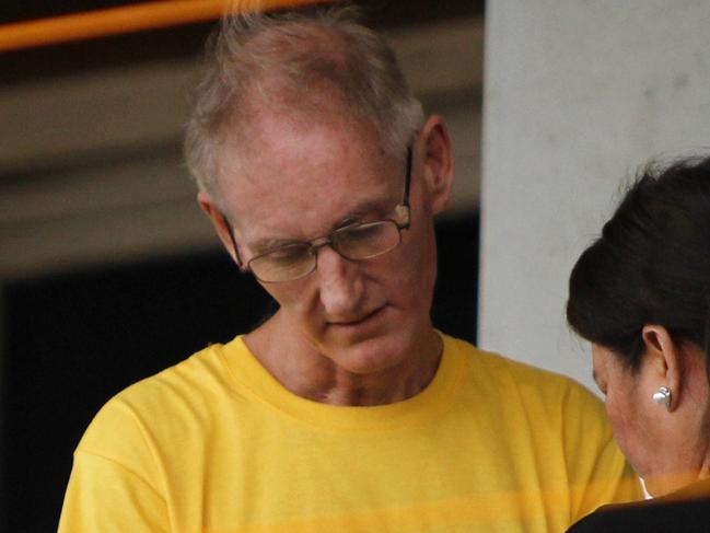 Australian Gerard Peter Scully arrives at court in the Philippines. Picture: AFP