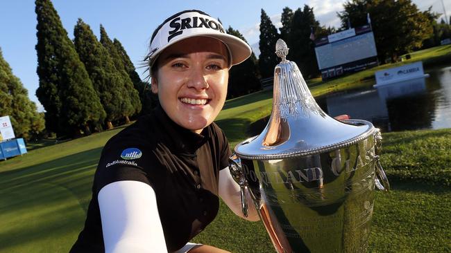 Hannah Green secured her second LPGA event of the year with victory in the Portland Classic. Picture: Getty Images