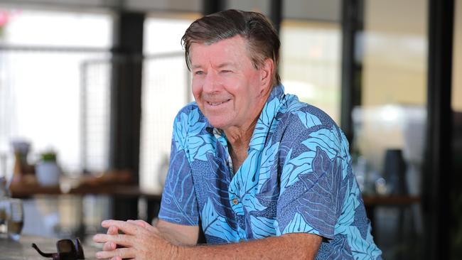 Wayne 'Rabbit' Bartholomew at the Collective in Palm Beach ahead of a Global Wave Conference fundraiser. Picture: SCOTT POWICK