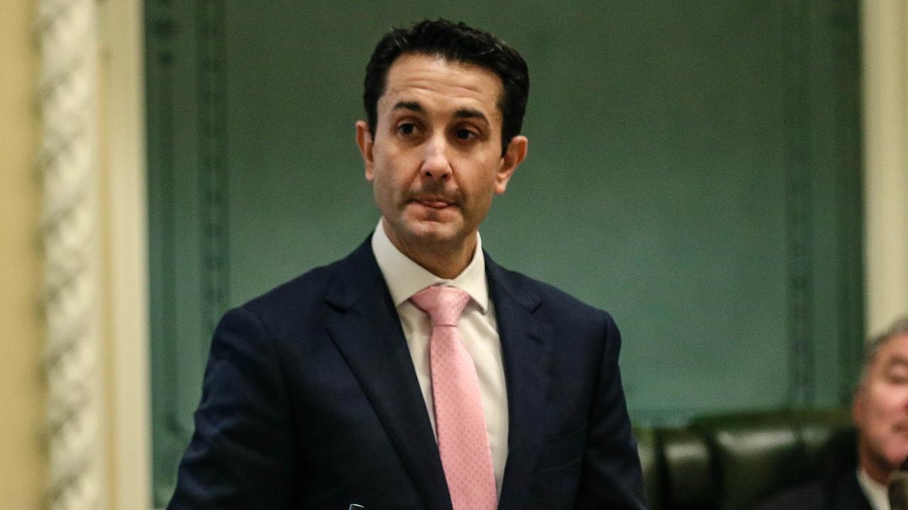 Opposition Leader David Crisafulli in parliament this week. Picture: NCANewswire/Glenn Campbell