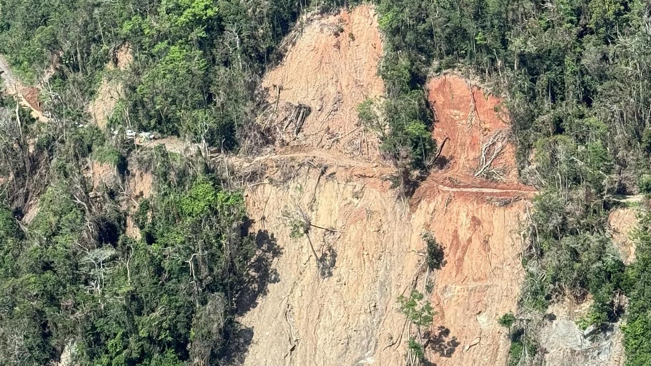 Disaster Recovery Minister Nikki Boyd said military assets were required to clear landslides along Cape Tribulation Road.