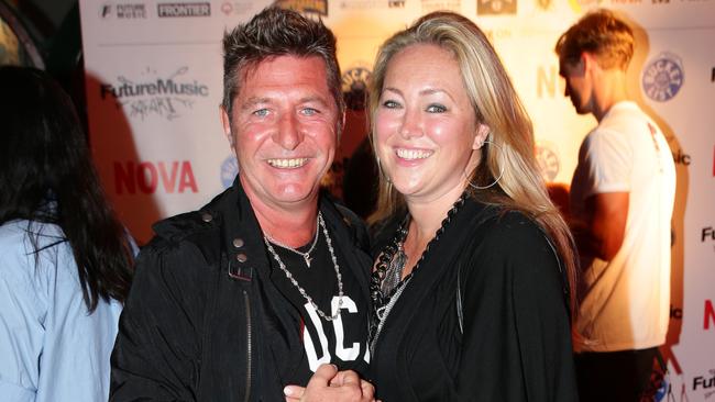 Wayne Cooper and his ex-wife Sarah Marsh back in 2013.