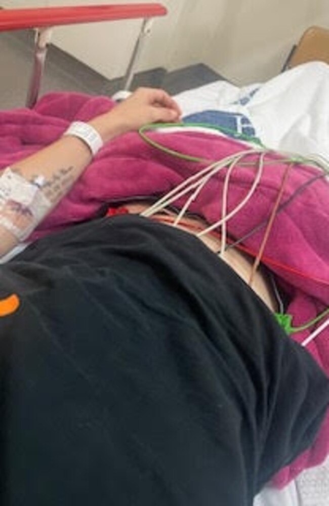 Nikkole Southwell alleges she received inadequate care at Ipswich Hospital throughout her missed miscarriage. Picture: Supplied/Nikkole Southwell