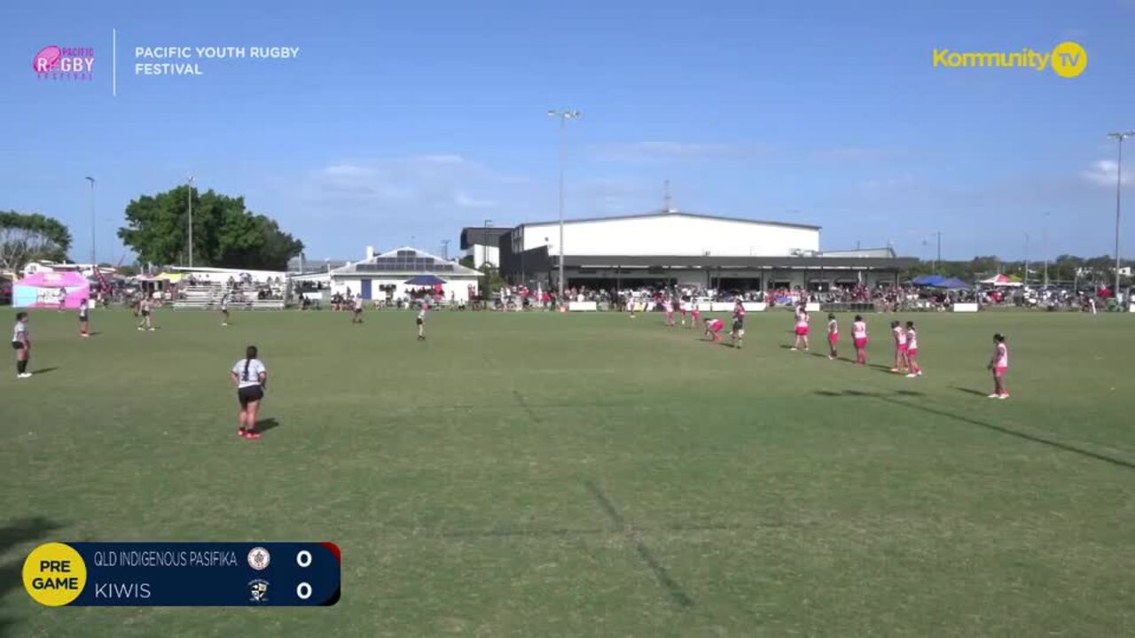 Replay: QLD Indigenous Pasifika v Kiwis (U16 girls grand final)—2024 Pacific Youth Rugby Festival Day 3