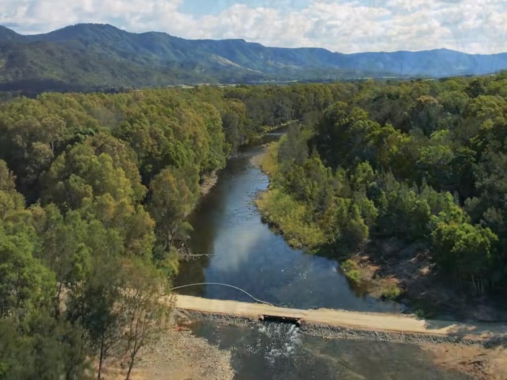 Site of the proposed Pioneer-Burdekin pumped hydro project in North Queensland