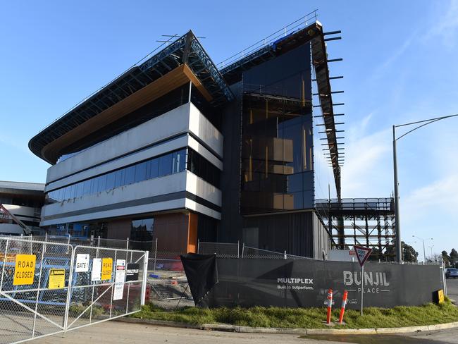 Bunjil Place, next to Fountain Gate Shopping Centre, will open this weekend. Picture: AAP/ Chris Eastman