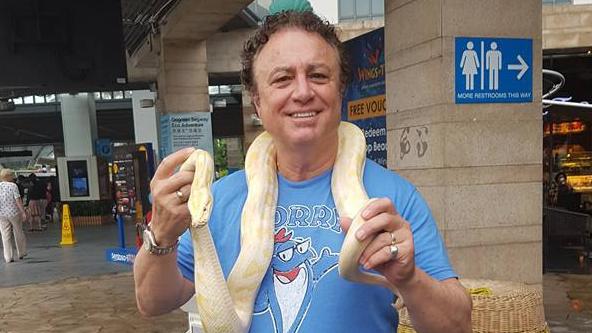 David Valvo, a comedian, voice over man and financial adviser. Source: Facebook