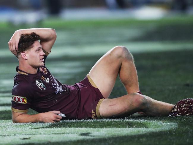 Ponga made his State of Origin debut for Queensland this year, despite qualifying for both Australia and New Zealand. Picture. Phil Hillyard