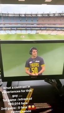 AFL Season Kicks Off in Empty Melbourne Stadium