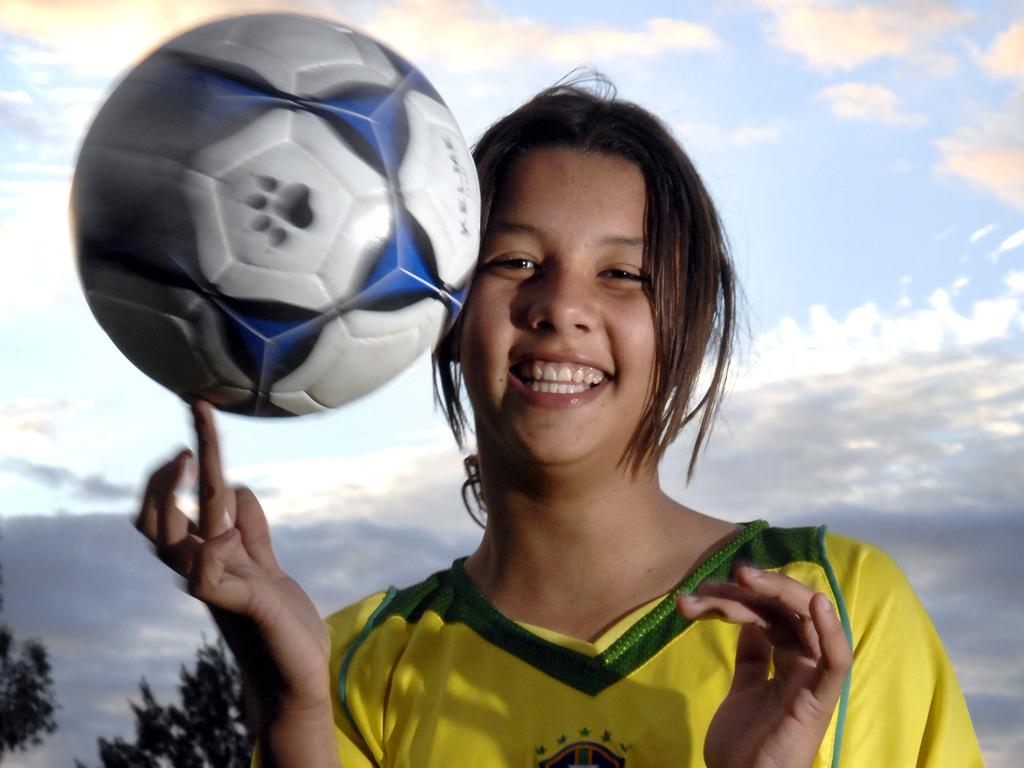 Sam Kerr World Cup 2023 Moment At A Perth Park That Began Matildas Megastars Legend Code Sports