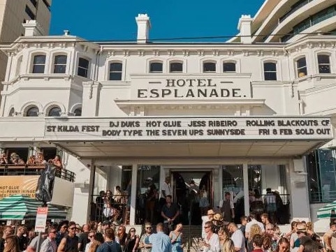 The Esplanade Hotel in the heart of St Kilda is on the market. Picture: Commercial Real Estate.