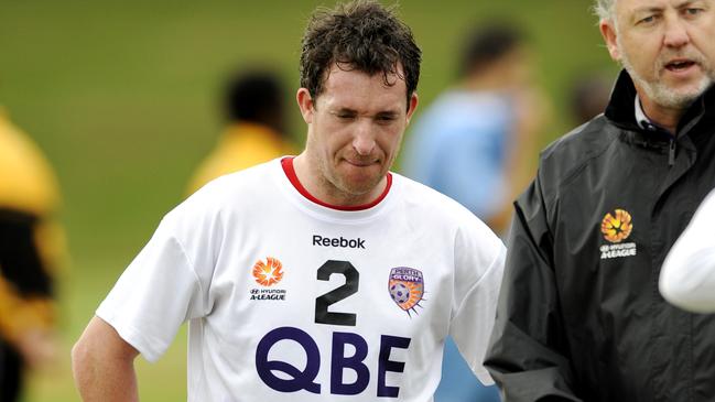 Robbie Fowler signed with the Glory in 2010. Picture: Daniel Wilkins