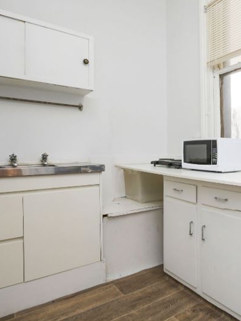 For $300 bucks a week this kitchen can be yours in Newtown. Source: Domain