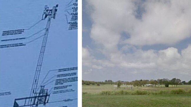 An old water tower that has long dominated the landscape in East Bundaberg might not be the most prominent building once a 26.9m 5G tower is built at 6 Bridge St.