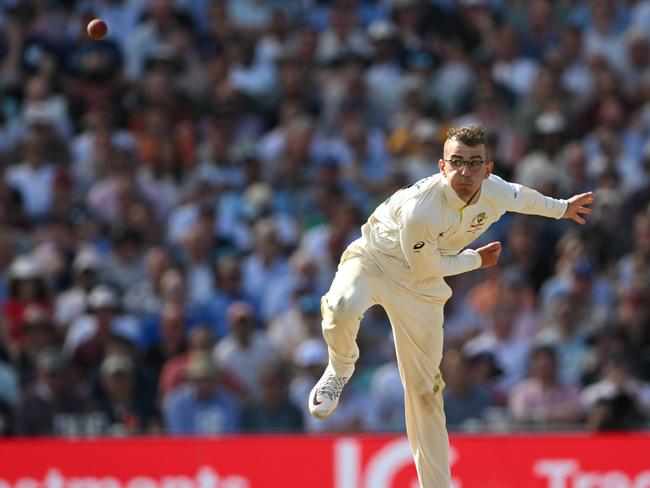 Will Todd Murphy put pressure on Nathan Lyon? Picture: Stu Forster/Getty Images.